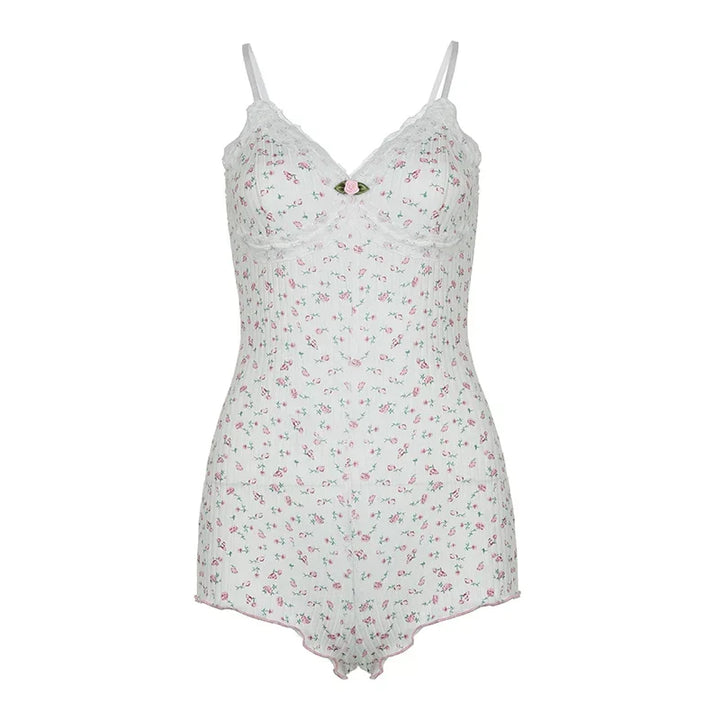Dreamy Floral Sleeveless Bodysuit