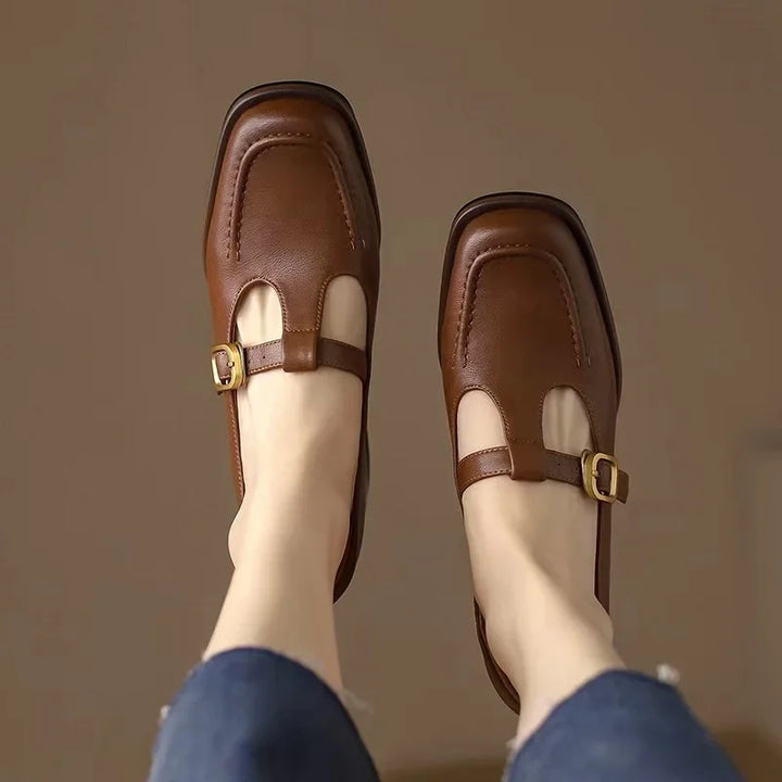 Emilia | Vintage-Style T-Strap Shoes