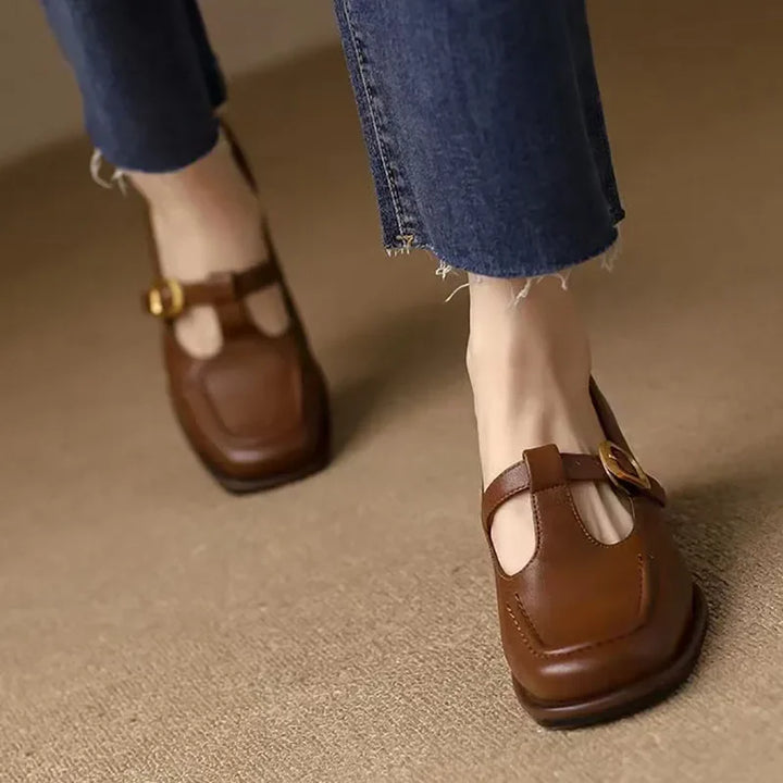Emilia | Vintage-Style T-Strap Shoes