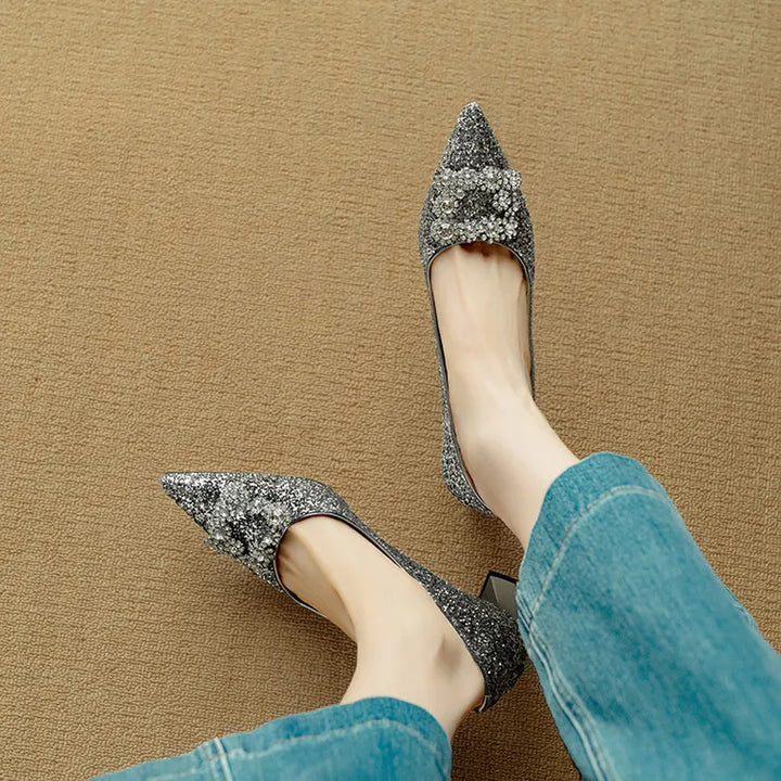 Theresa | Glitter Pumps