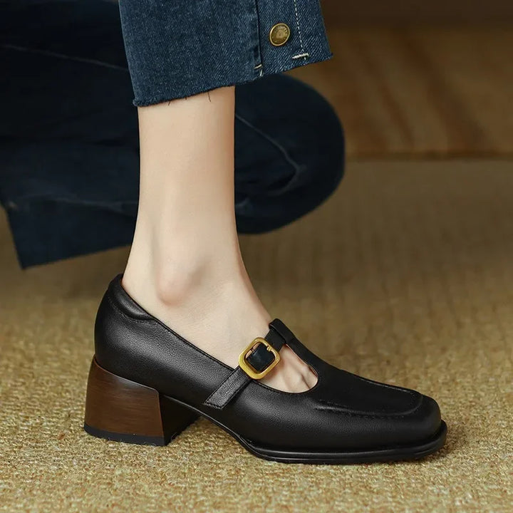 Emilia | Vintage-Style T-Strap Shoes