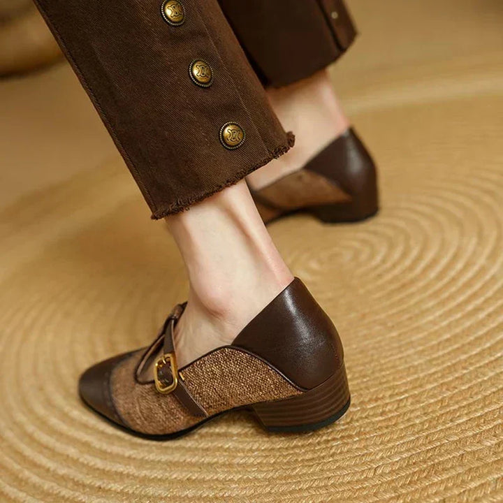 Sophie | Vintage Buckle Shoes