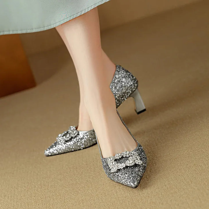 Theresa | Glitter Pumps
