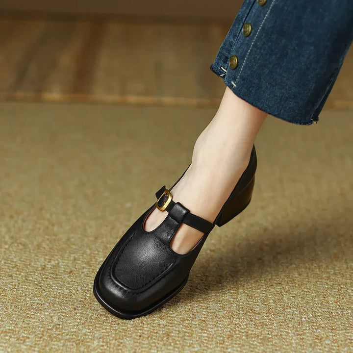 Emilia | Vintage-Style T-Strap Shoes