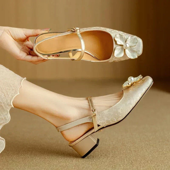 Mathilde | Elegant Women's Shoes with Floral Detail