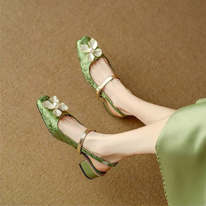 Mathilde | Elegant Women's Shoes with Floral Detail