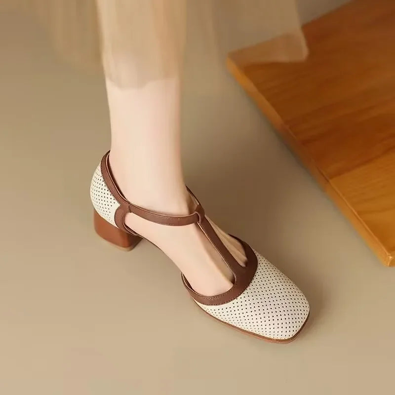 Helene | Elegant Women's Mid-Heel Shoes