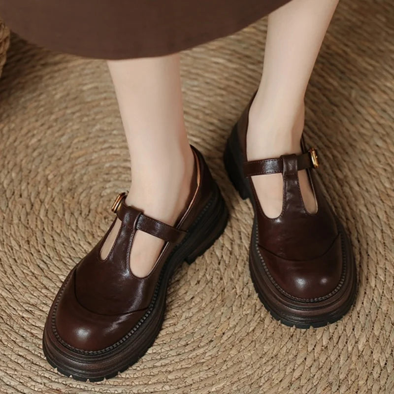 Luisa | Vintage T-Strap Shoes