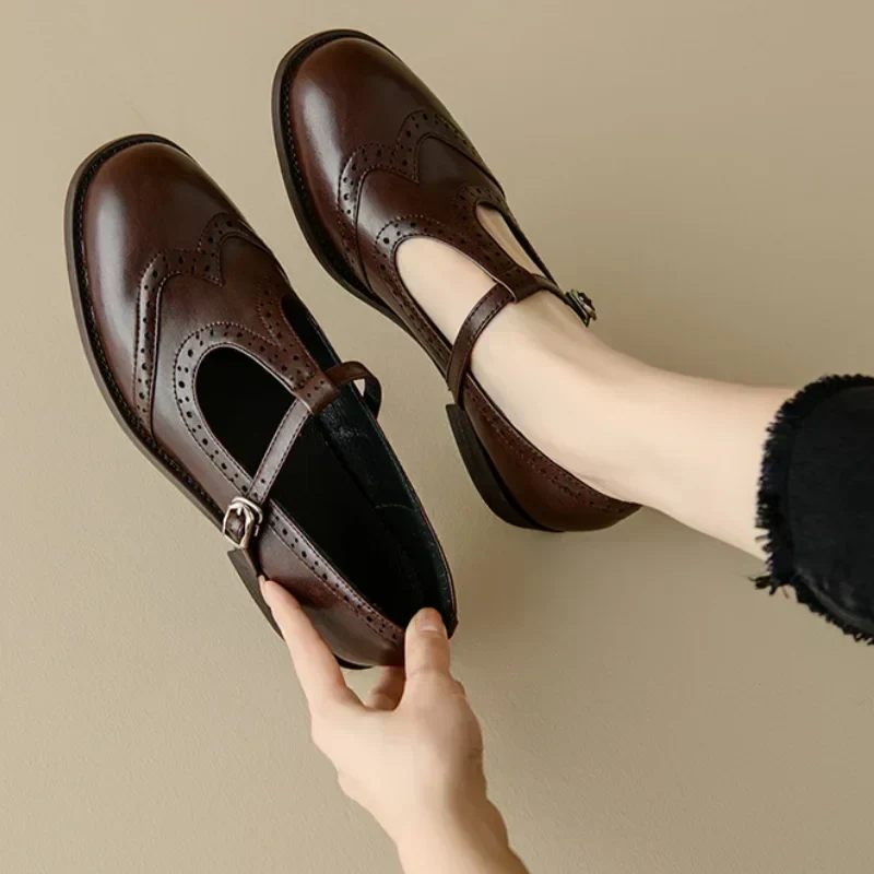 Johanna | Elegant Women's T-Strap Shoes