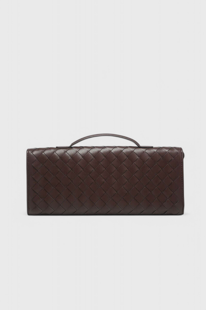 Jane | Clutch mit Goldknoten-Detail