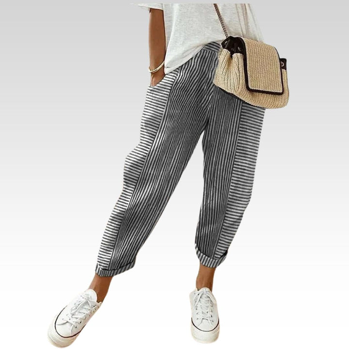 Jane | Stilvolle Streifenhose