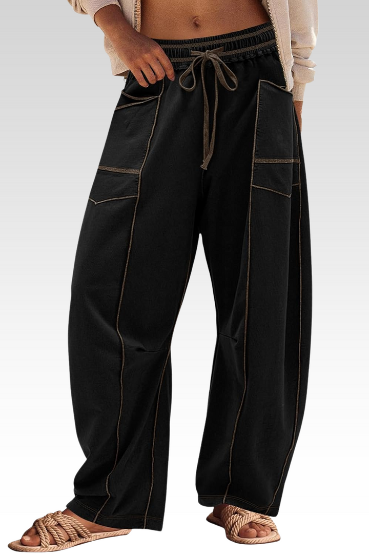Jane | Barrel-Pants – Weite Sommer-Loungehose für jeden Moment