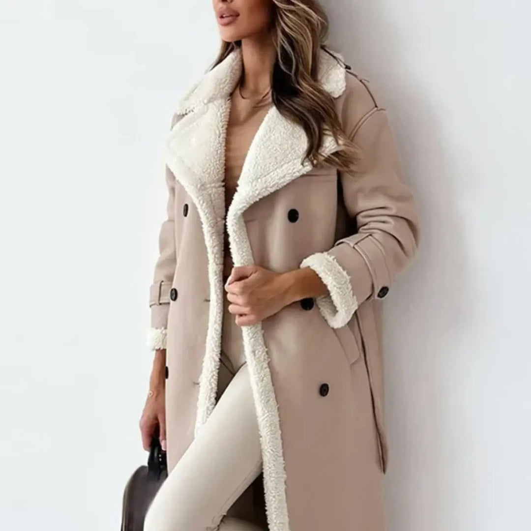 Jane | Vivienne Moreau Elegant Shearling Winter Coat