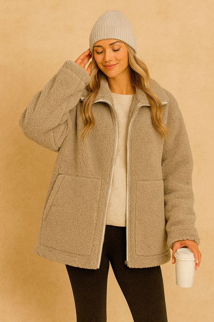 Jane | Amélie Dubois Elegant Teddy Fleece Jacket