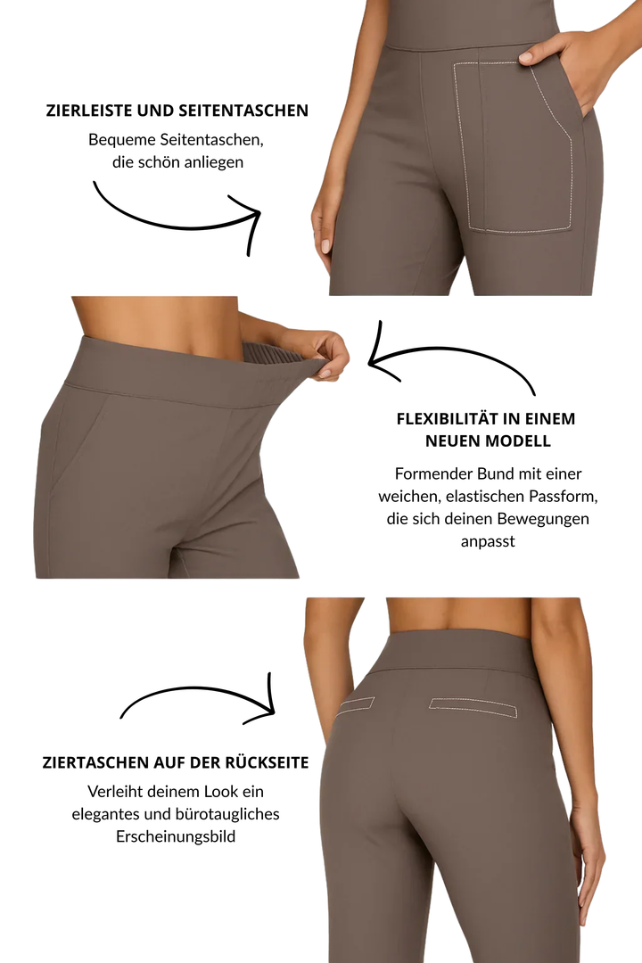 Jane | Klara Bequeme Stretchhose (1 kaufen, 1 gratis dazu)