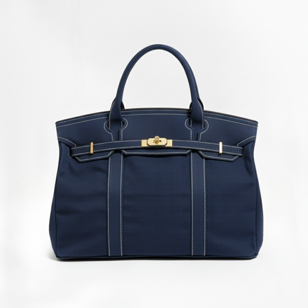 Jane | Structured Canvas Tote with Reinforced Handles