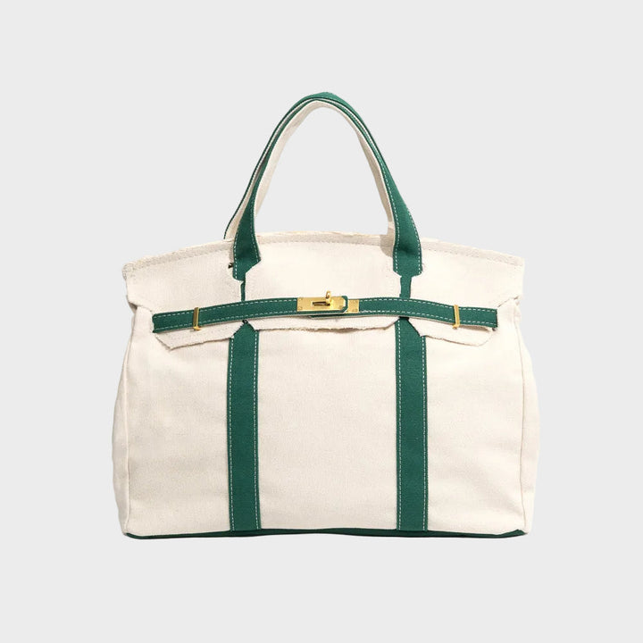 Jane | Water-Resistant Canvas Shopper Tote