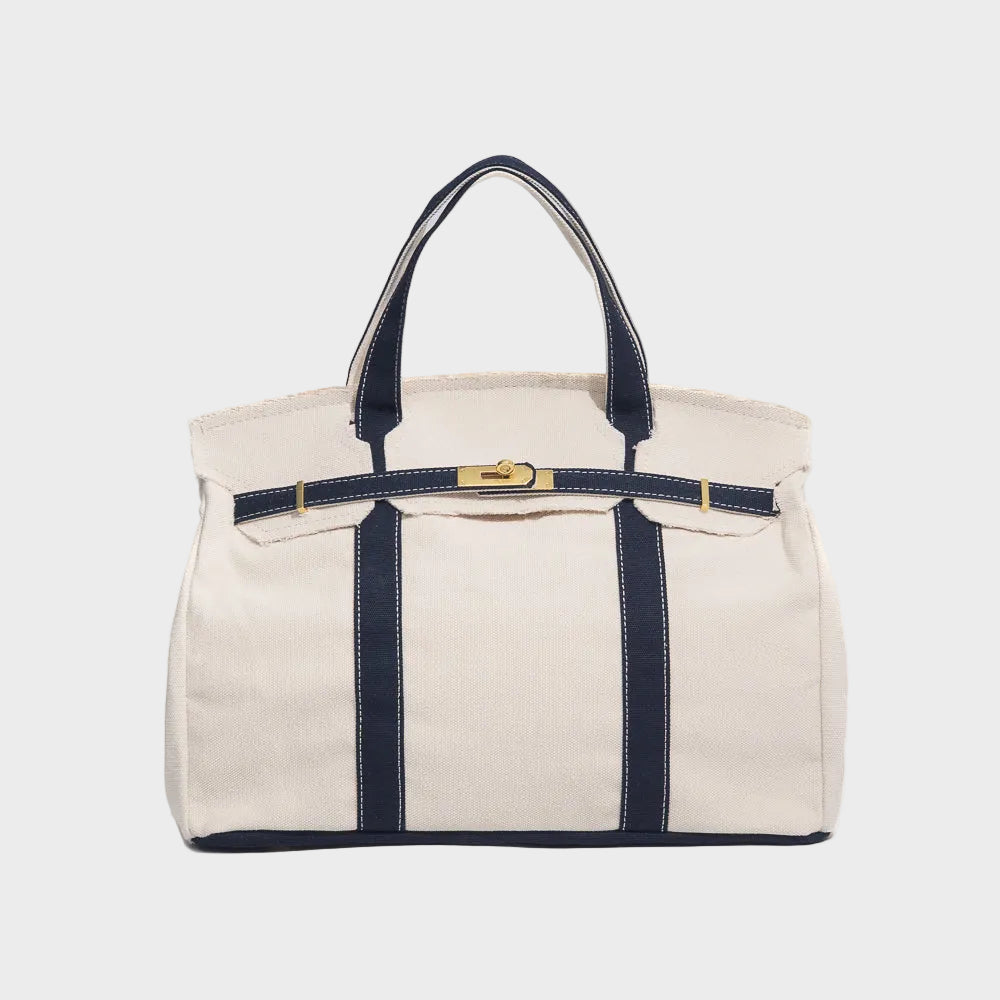 Jane | Water-Resistant Canvas Shopper Tote