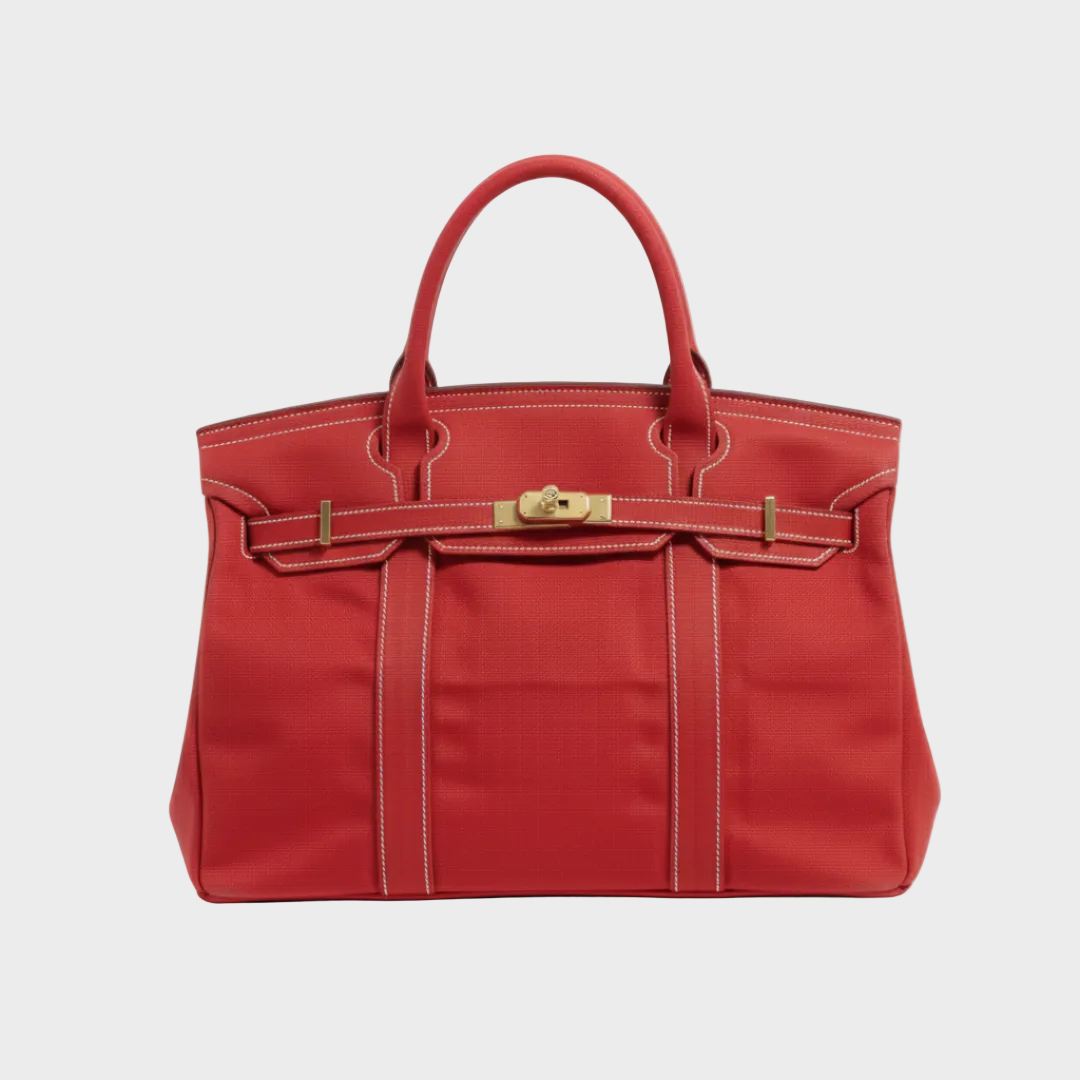 Jane | Water-Resistant Canvas Shopper Tote