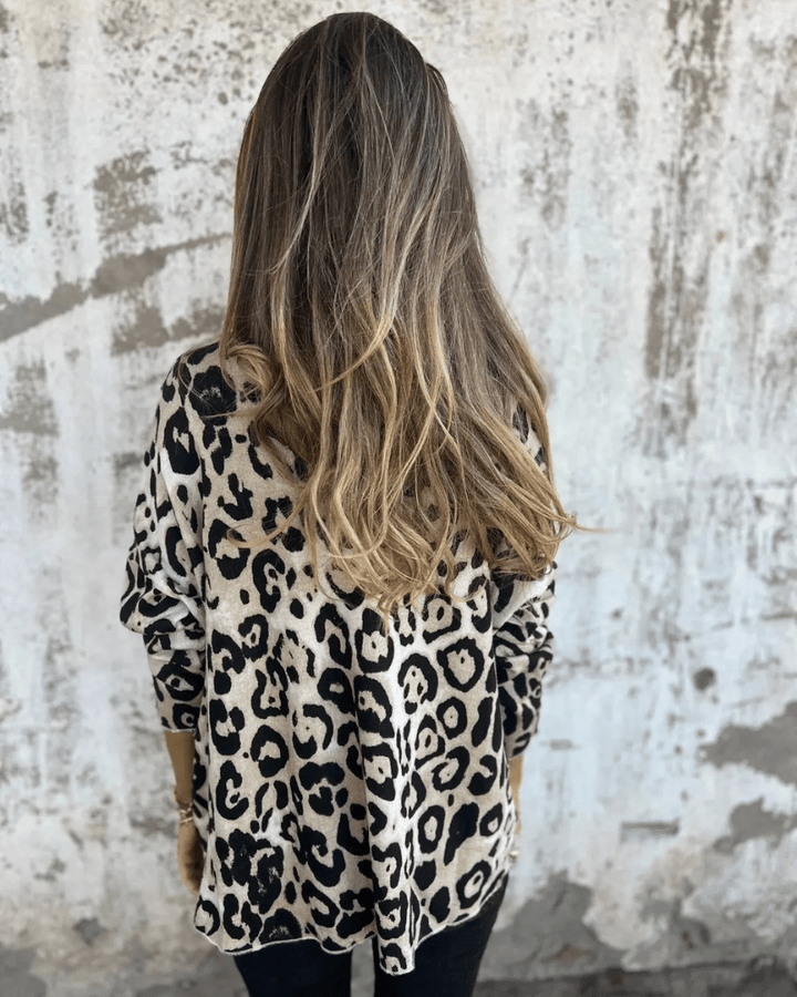 Jane | Schickes Oberteil mit Leopardenmuster