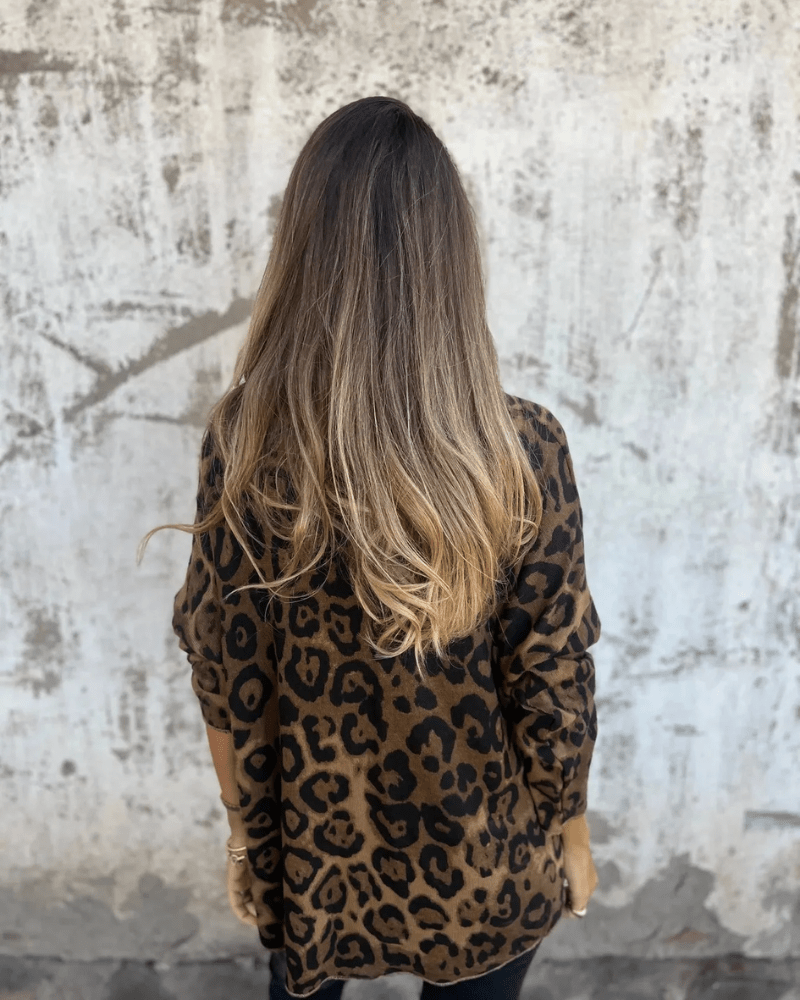 Jane | Schickes Oberteil mit Leopardenmuster