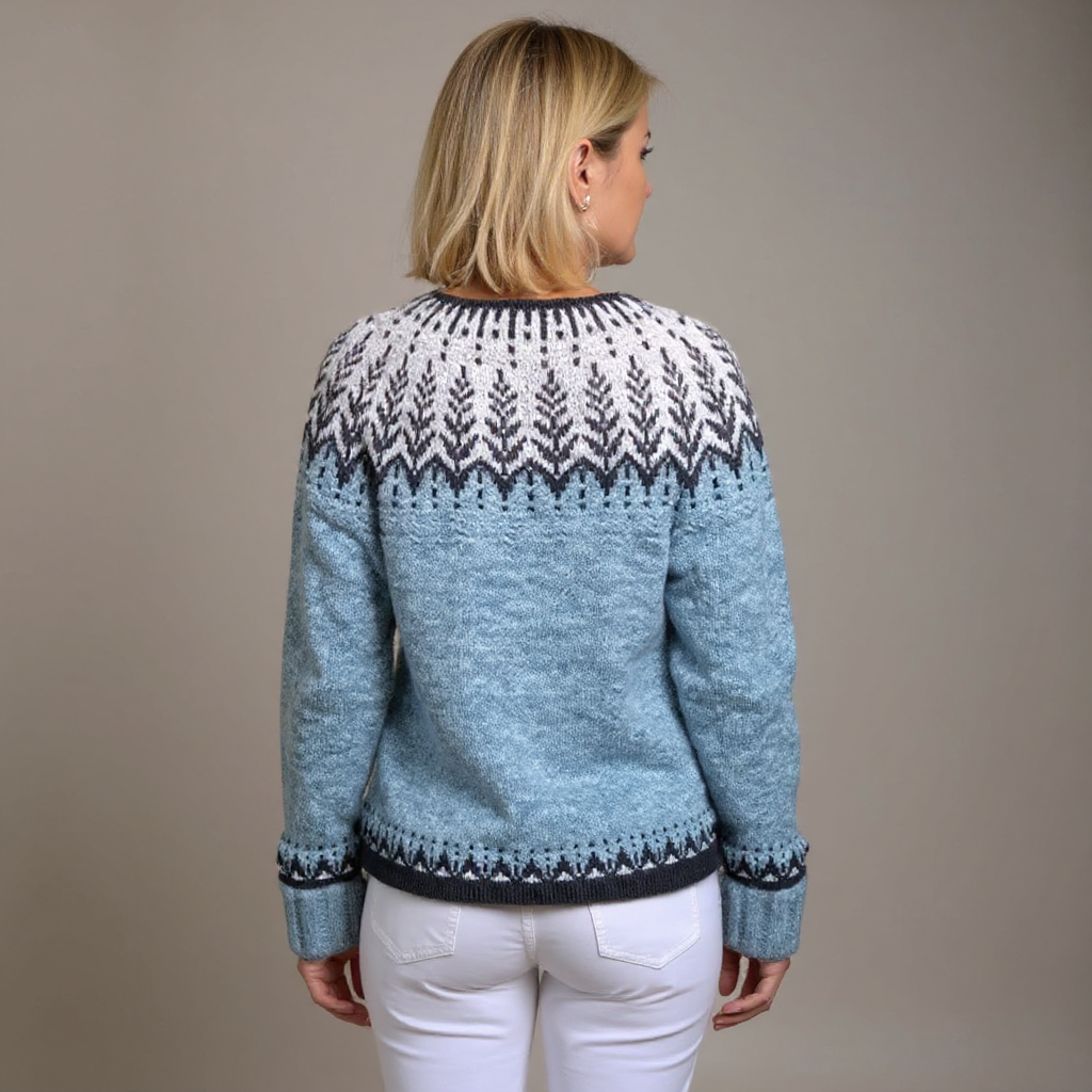 SVEA | Peyton Vintage Isländischer Cardigan