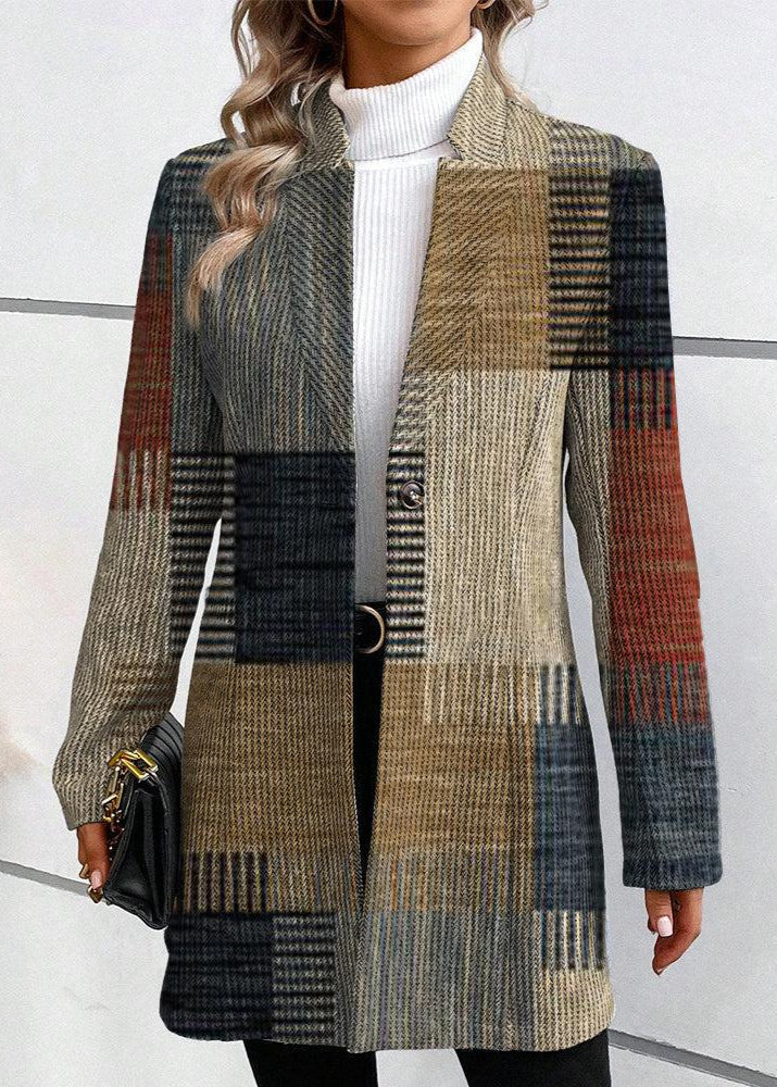 Elegant Patterned Blazer