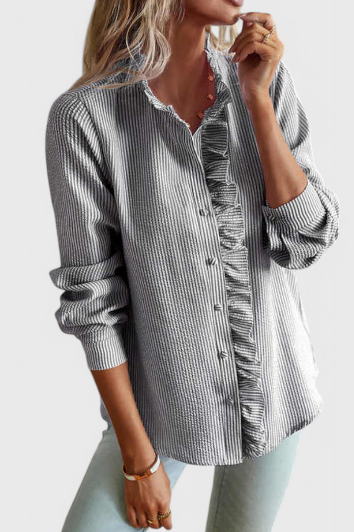 Jane | Elegante Rüschenbluse