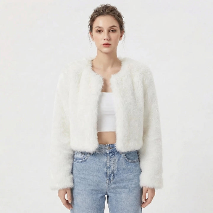 Elegant Faux Fur Jacket