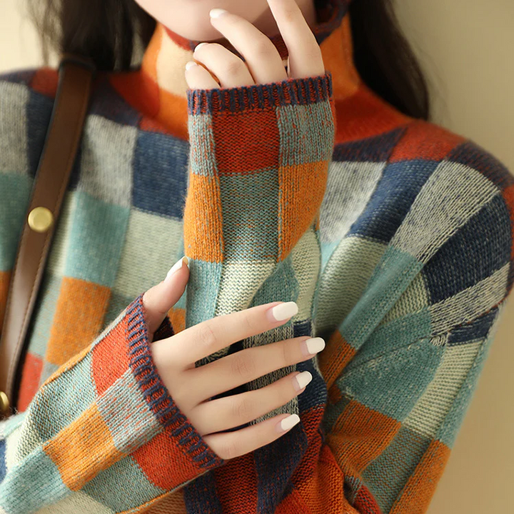 Cozy Retro Cashmere Sweater