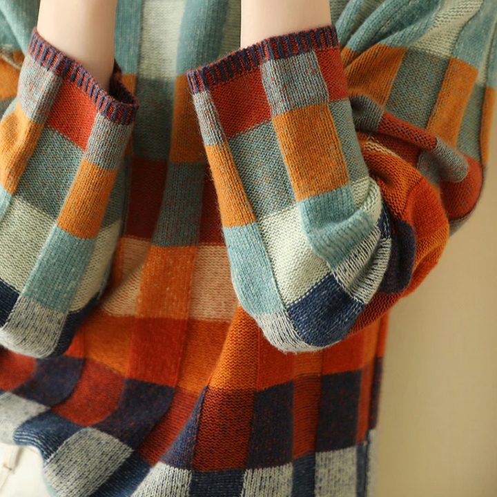 Cozy Retro Cashmere Sweater