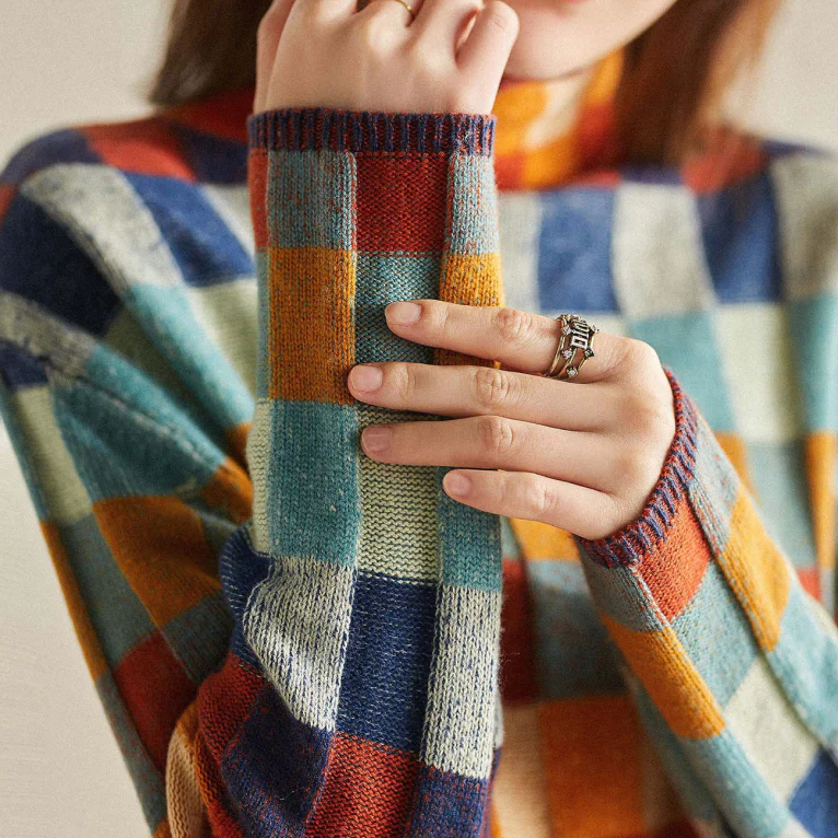 Cozy Retro Cashmere Sweater