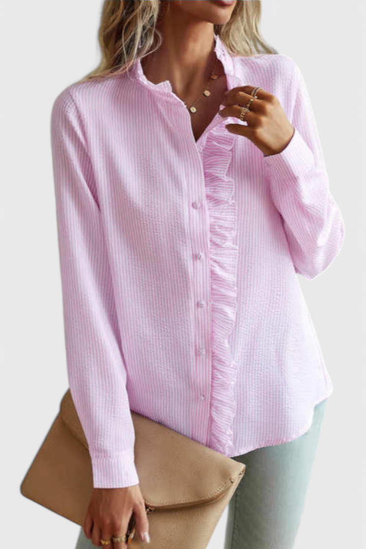 Jane | Elegante Rüschenbluse